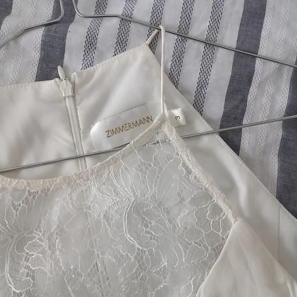 Zimmerman cream silk dress - Picture 2 of 8